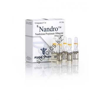 Nandro (Дека, Нандролон пропионат) Alpha Pharma 10 ампул по 1мл (1амп 100 мг) - Тараз